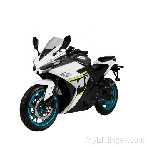 Fast 2000W 3000W 5000W 8000W Motorcycle de course électrique adulte